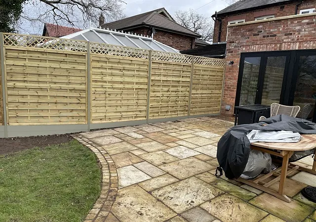 Durapost Fencing installed in Mobberley